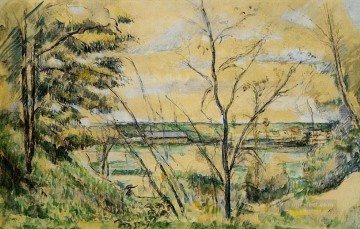 El valle del Oise Paul Cezanne Paisajes arroyo Pinturas al óleo